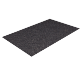 Crown Diamond-Deluxe Heavy-Duty Unbacked with Grit-Safe 3' x 5' Black w/Grit